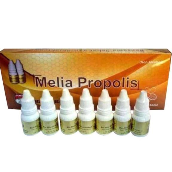 Gambar Propolis Melia Kemasan Baru Per Box Isi 7 botol - PROPOLIS MELIA dari Andrie Gallery undefined Tokopedia