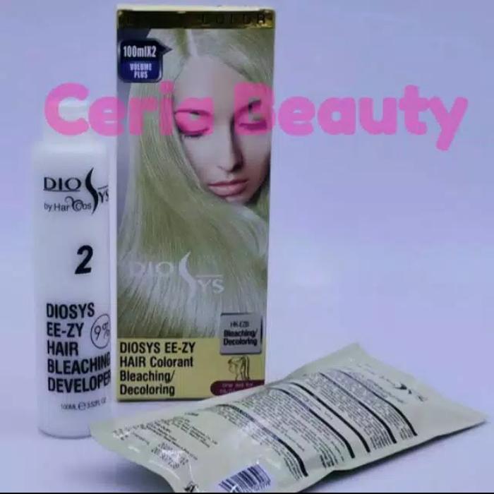 Gambar Diosys cat rambut bleaching + developer 100gr - Bleaching dari ceria beauty undefined Tokopedia
