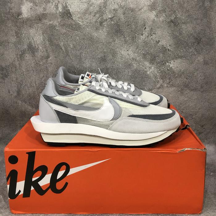 Nike Sacai Waffle Ldv White Grey 45