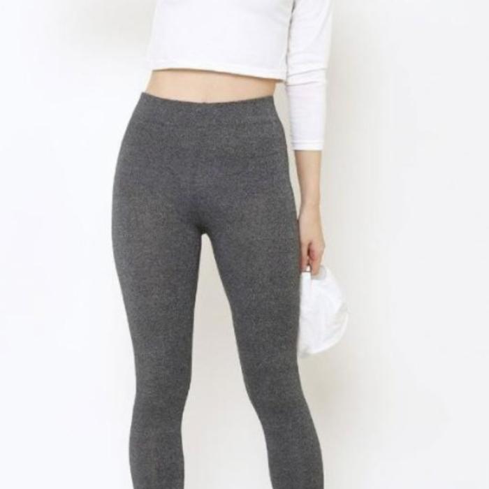 Gambar Leaging Wanita Forever 21 - Charcoal, L dari OriLandBranded undefined Tokopedia