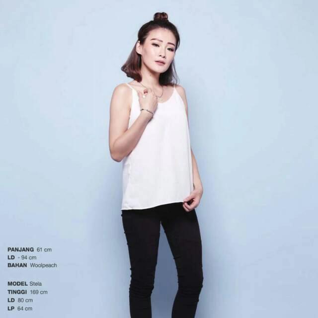 Gambar BASIC CAMISOLE - Putih dari Lamoda ID undefined Tokopedia