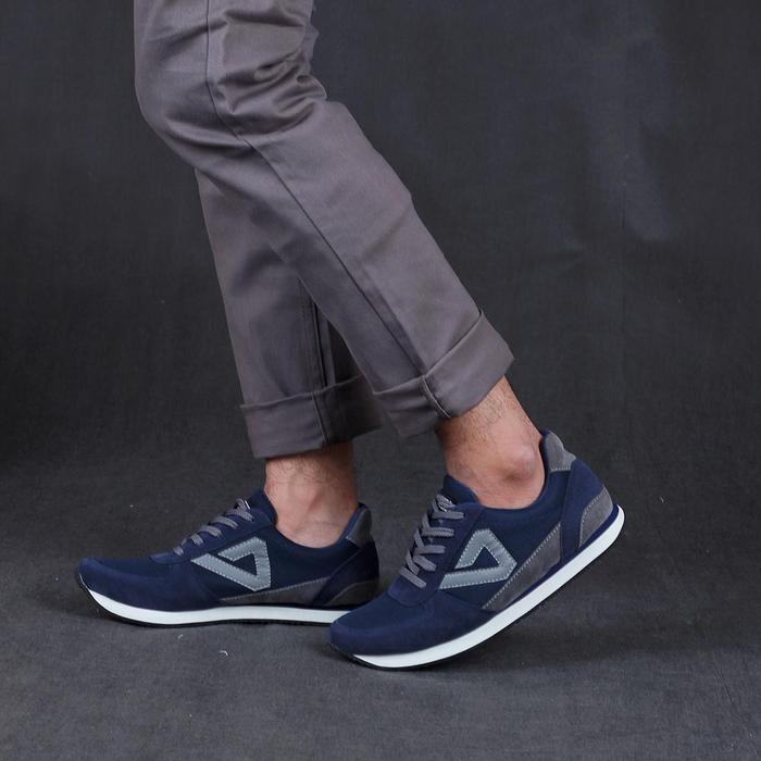 Gambar Sepatu Running Lari Olahraga Casual Pria Original Kuzatura KZR - Biru, 42 dari da wa la undefined Tokopedia