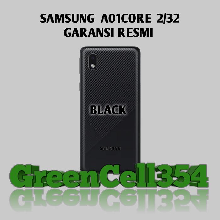 Gambar samsung galaxy a01 core 2/32 resmi SEIN - Black, 2/32GB dari Green Cell 354 undefined Tokopedia