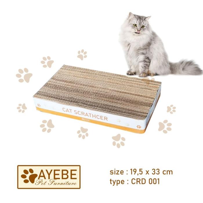 Gambar Garukan Kucing Cat Scratcher / Cakaran Kucing merk AYEBE type - CRD 001 dari AYEBE pet furniture undefined Tokopedia