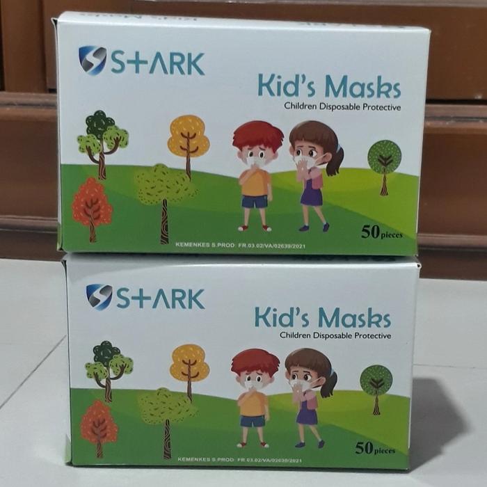 Jual Masker Anak 3ply Stark Kota Depok Toko Berkah 78 Tokopedia