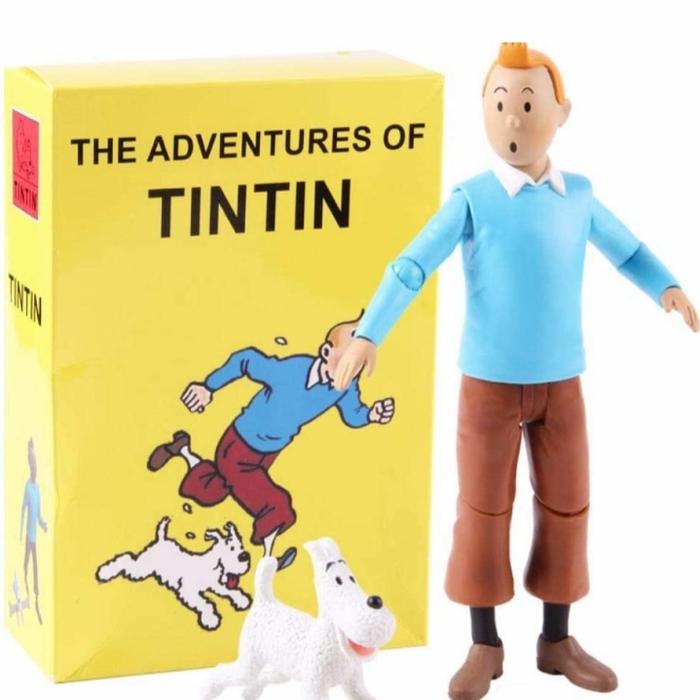 Gambar THE ADVENTURE OF TINTIN SERIES ACTION FIGURE - Seri#E dari Lapaku M2 undefined Tokopedia