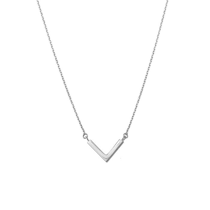 Gambar Kalung Silver Essential V - Silver dari Bits of Bali Jewelry undefined Tokopedia