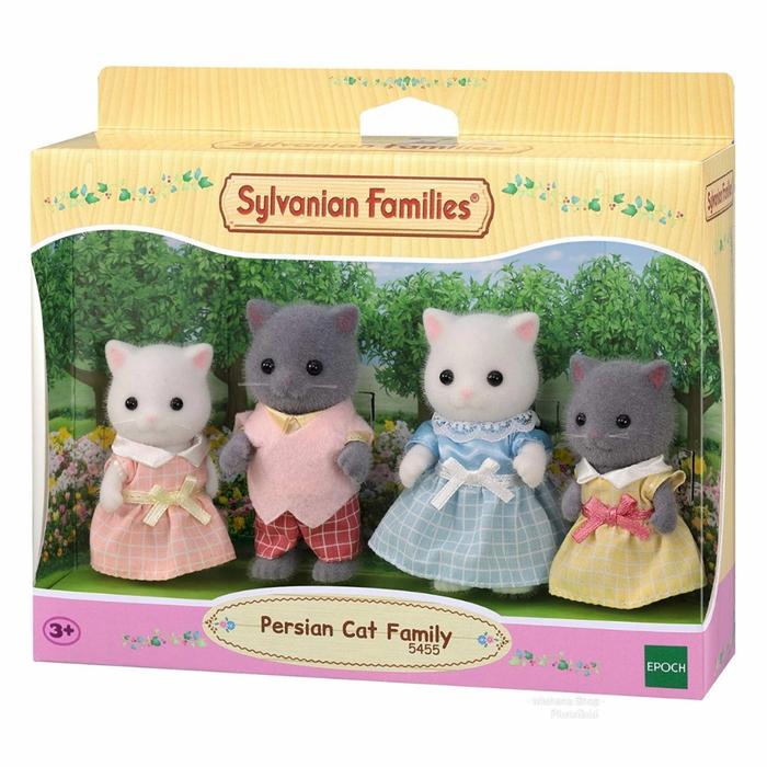 Gambar Sylvanian Friends Persian Cat Kucing Family 4 Karakter 5216 atau 5455 - Fluffy 2 Girls dari Mishana Shop undefined Tokopedia