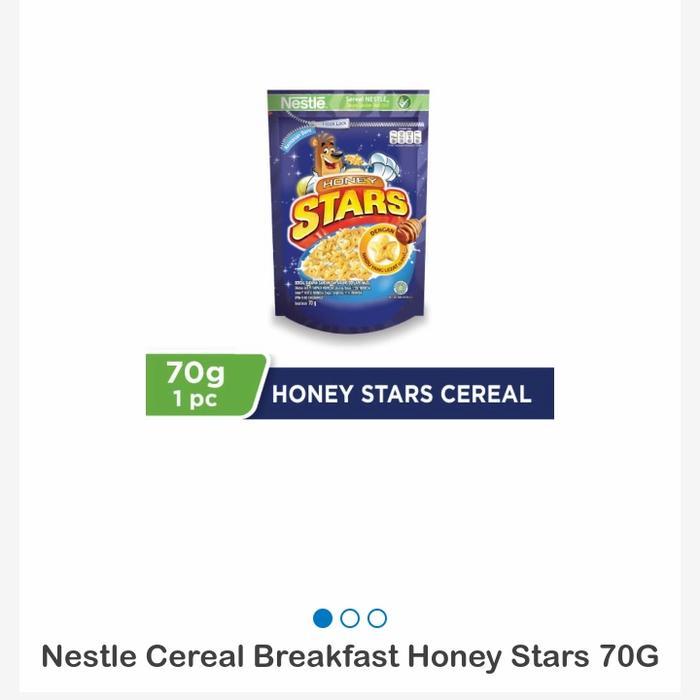 Gambar Nestle Cereal Breakfast Honey Stars 70G dari argaaa123 undefined Tokopedia