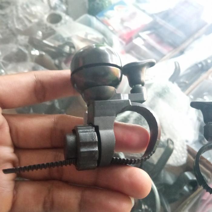 Gambar Bel Sepeda titanium - Hitam dari Rafa Alya Store undefined Tokopedia