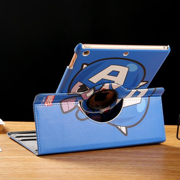 Gambar Huawei Matepad T10 T10s Flip Cover Hard Case Putar Gambar Kartun Lucu - Capt America dari 1001 Case undefined Tokopedia