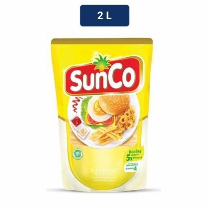 Gambar SUNCO minyak goreng Refill 2 liter dari tasya sneck stor undefined Tokopedia