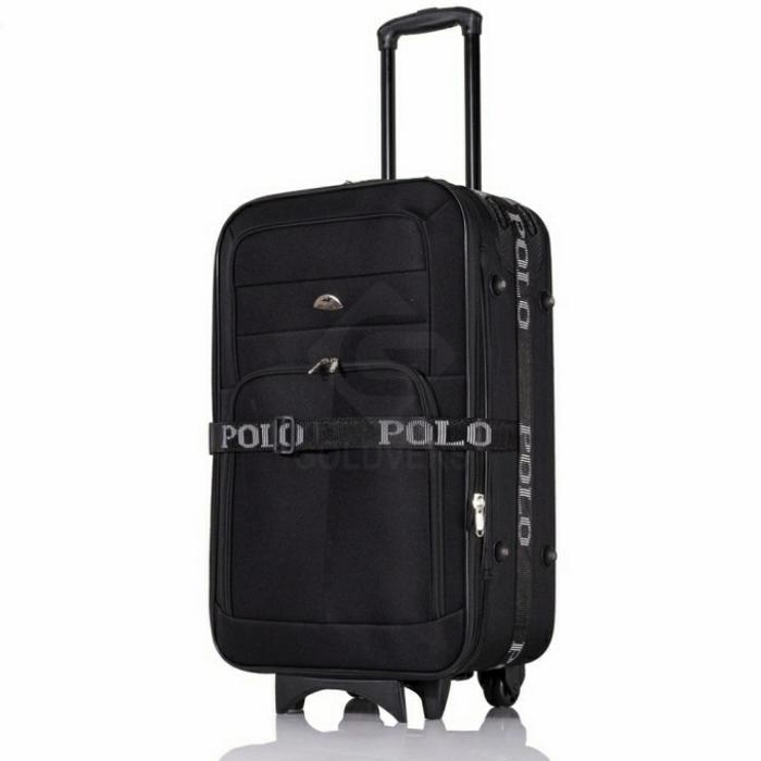 Gambar Koper 20 inch bahan kain / tas koper 20 inci roda 2 - Hitam dari RTBDLSKOPERTAS undefined Tokopedia