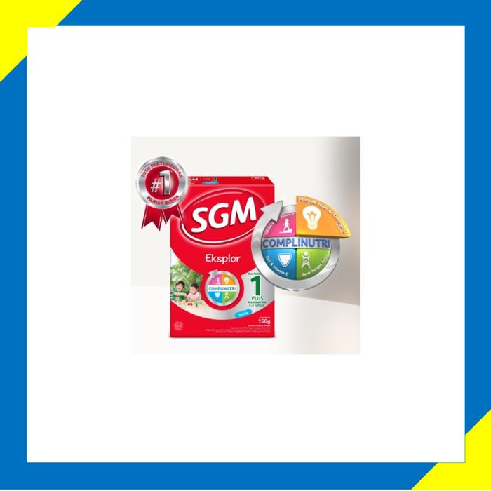 Gambar Susu SGM Eksplor 1 PLUS dengan COMPLINUTRI Vanilla 150 g dari Onestoreeapalembang undefined Tokopedia