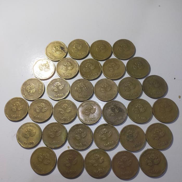 Jual Uang Logam 500 Rupiah Melati - Jakarta Selatan - Elkiano | Tokopedia