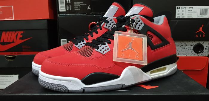 Jordan Red Toro Toro Red 4s Jordan Retro Toro Toro 4s Release Date
