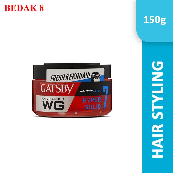 Gambar Gatsby Water Gloss 150 gr | Hyper Solid | Super Hard - Hyper Solid dari BEDAK 8 undefined Tokopedia