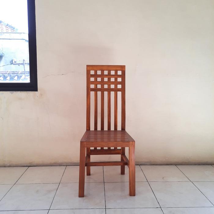 Gambar Kursi Sandar/ Makan Kayu Jati (5 Varian) - Tipe A dari TokoDodolKabeh undefined 5 Tokopedia