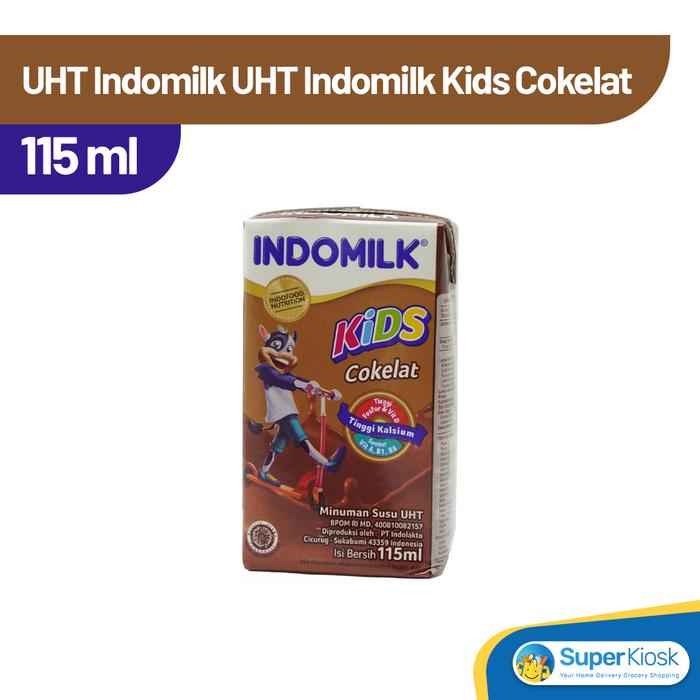 Gambar UHT Indomilk uht indomilk kids cokelat 115ml dari SuperKiosk Official Store undefined Tokopedia