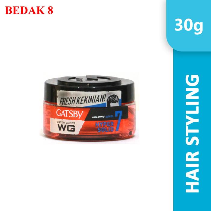 Gambar Gatsby Water Gloss 30 gr | Hyper Solid | Super Hard - Hyper Solid dari BEDAK 8 undefined Tokopedia