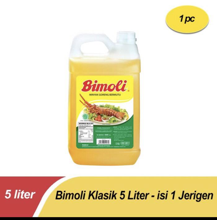 Promo Harga BIMOLI Minyak Goreng 5000 ml - Tokopedia