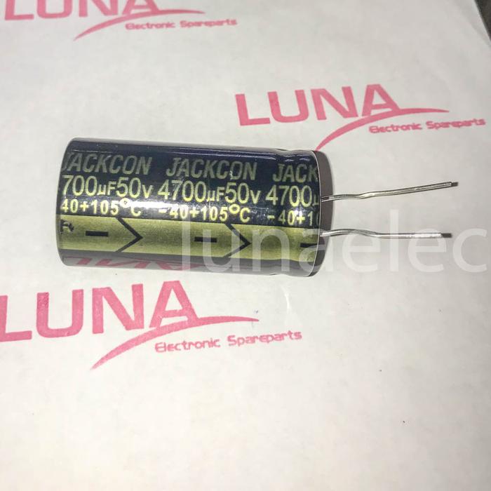 Jual ELCO 4700uF 50V Jackcon Taiwan Capacitor Kapasitor Jakarta Barat