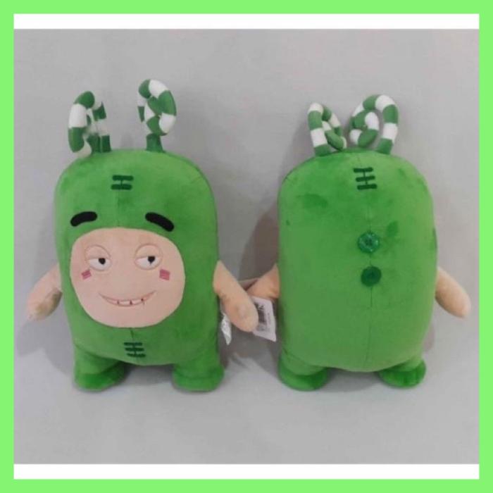 Gambar Boneka Oddbods Bahan Yelvo Tinggi 35cm Berlabel SNI - Hijau, Tinggi =35cm dari R&RBoneka undefined Tokopedia