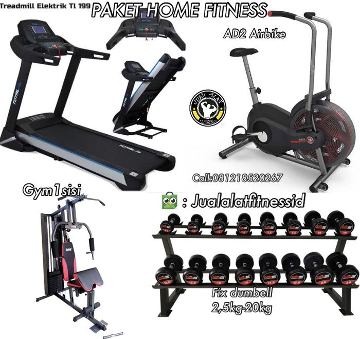 Jual Paket Gym Fitness 4Alat Fitness 