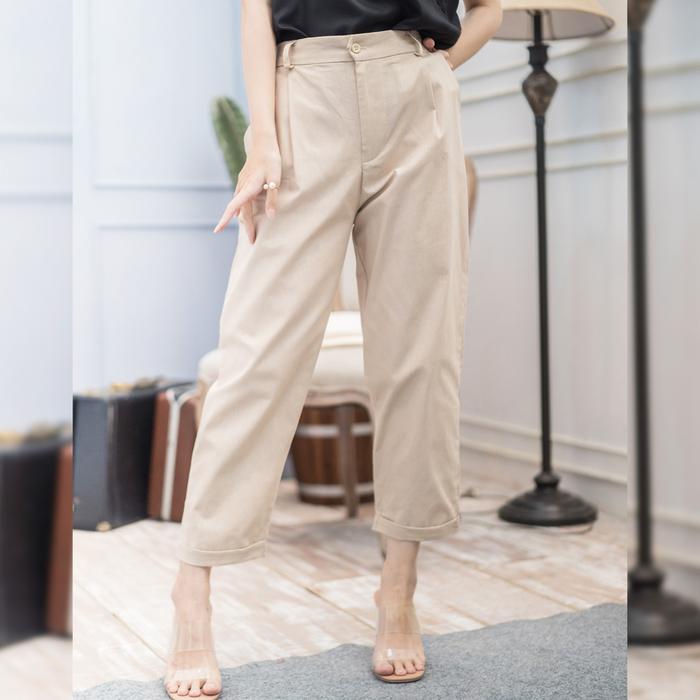 Promo Kama Linen Pants in Beige 