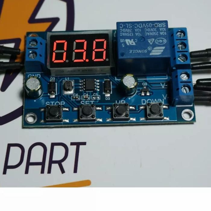 Modul Charger Battery Lithium 18650 0-60V dengan Otomatis Cut Off power