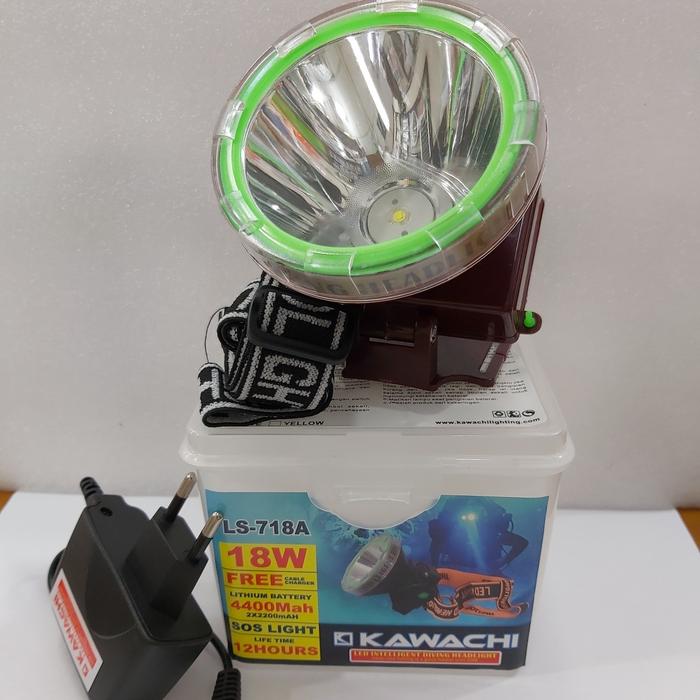 Gambar senter kepala selam kawachi 18w LS718 dari Sangat Bermanfaat undefined Tokopedia