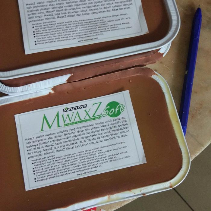 Gambar MwaxZ modeling & sculpting wax SOFT - Merah dari Midztoyz undefined Tokopedia