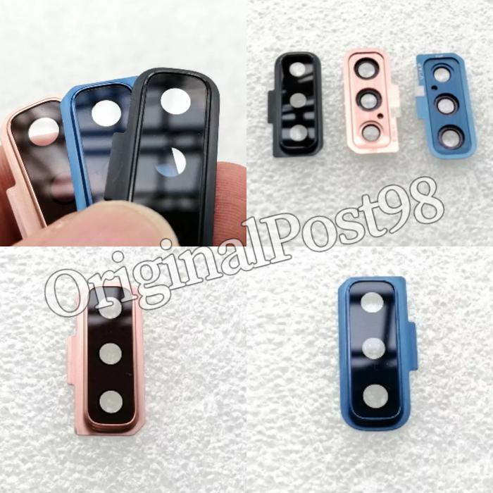 Ring Lensa Camera Kaca Kamera Belakang Samsung A750 A7 2018 Black