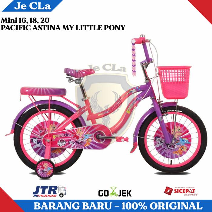 Gambar Sepeda Anak Perempuan 16 18 20 Inch PACIFIC ASTINA MY LITTLE PONY - Sakura Pink, 20 dari Je CLa undefined Tokopedia