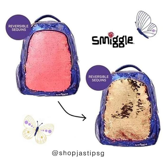 Gambar Smiggle Original Girls School Bag Backpack Tas Ransel Anak Sekolah - Big Shimmy dari onebaby shop undefined Tokopedia