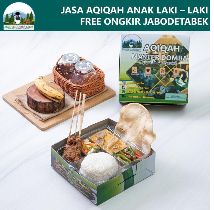Gambar Paket Aqiqah Anak Laki-Laki + Nasi Box 100 porsi (Domba Jantan) - + Telur Balado dari Master Domba Farm undefined Tokopedia