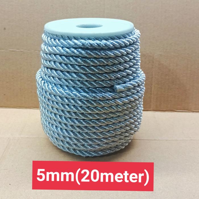 Gambar tali kur type tambang warna emas/gold rollan - silver dari konjonstyle undefined Tokopedia