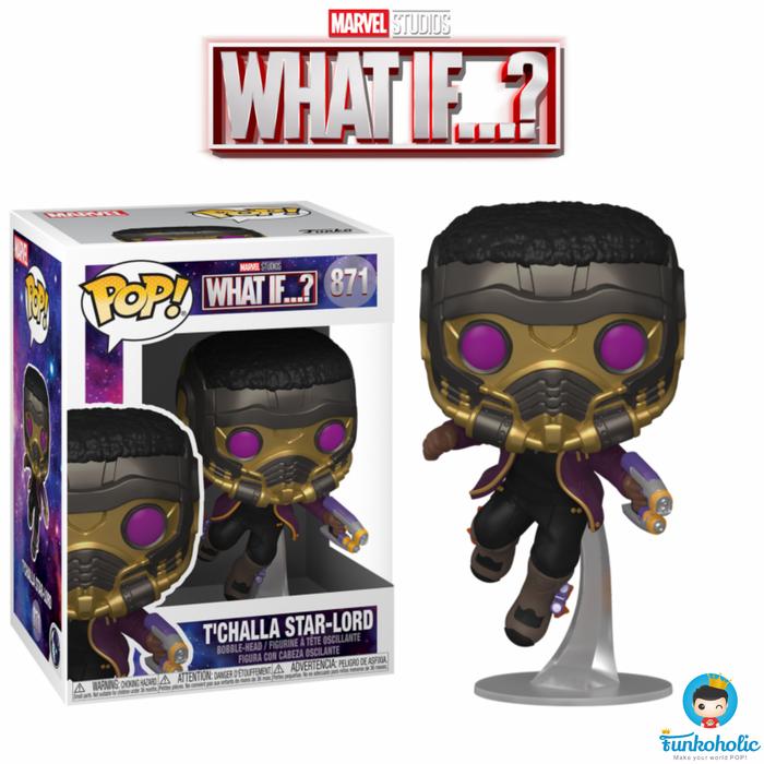 Gambar Funko POP! Marvel What If...? - T'Challa Star-Lord #871 dari Funkoholic undefined Tokopedia