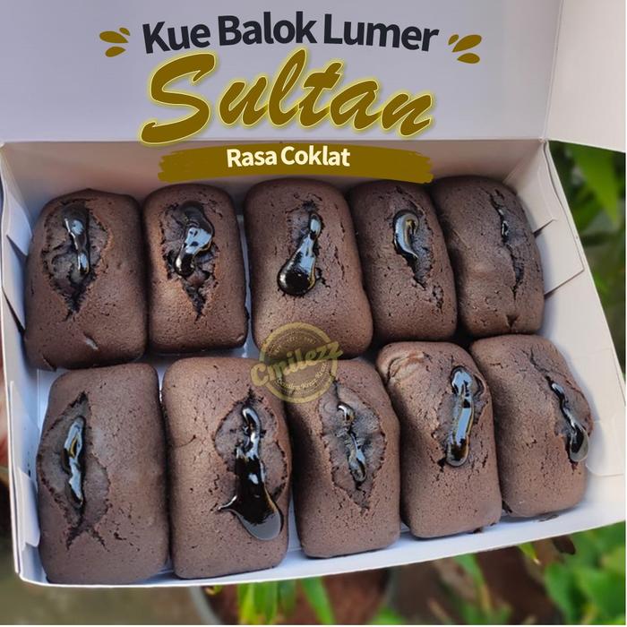 Gambar Kue Balok Lumer SULTAN Original Coklat Jepang Premium Quality - Coklat dari cmilezz undefined Tokopedia