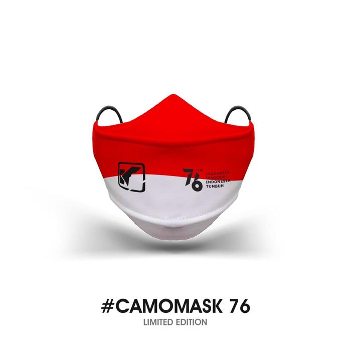 Gambar Masker Kain Pria Motif Army 2 Ply Keren Evo Camomask Camo Mask Premium - MP Logo K & 76 dari Mambong Shop undefined Tokopedia