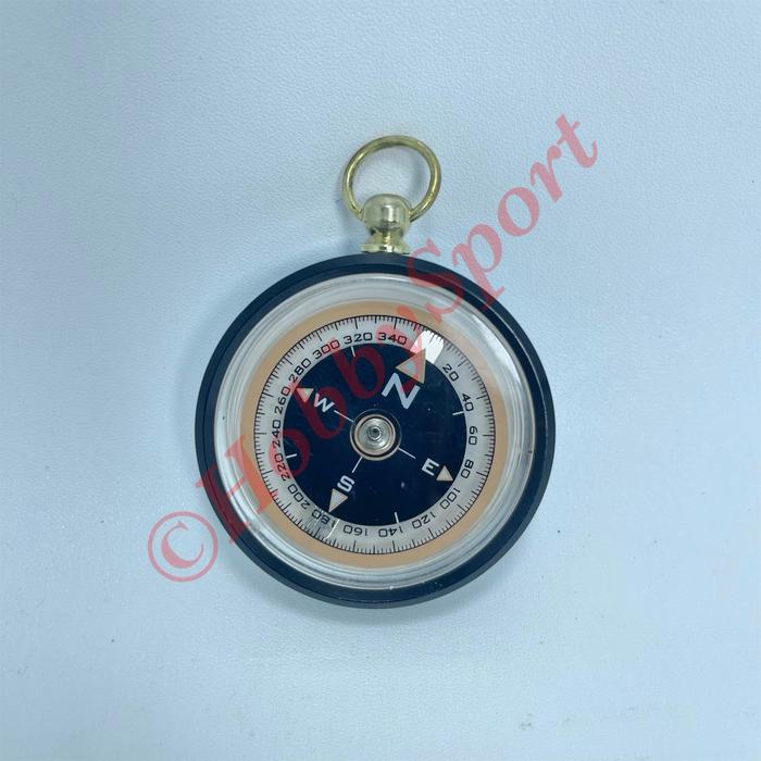 Gambar Kompas Stainless Steel Bulat Pramuka Penunjuk Arah Mata Angin Outdoor - Hitam dari HobbySport undefined Tokopedia