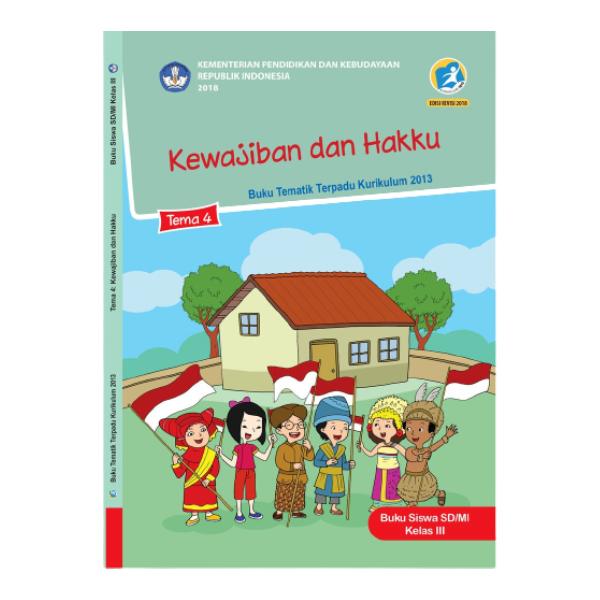 Jual Buku tematik SD kelas 3 tema 1 2 3 4 5 6 7 8 kurikulum 2013 revisi ...