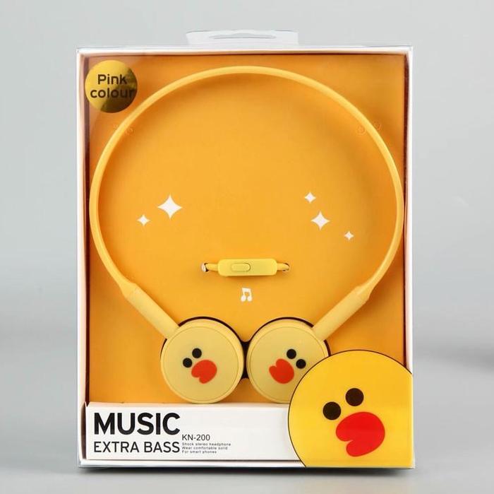 Gambar Headphone Bando karakter /Headset Cartoon termurah + mic - KN 200 SALLY dari Lolipopstore8888 undefined Tokopedia