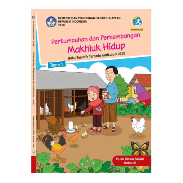 Jual Buku tematik SD kelas 3 tema 1 2 3 4 5 6 7 8 kurikulum 2013 revisi ...