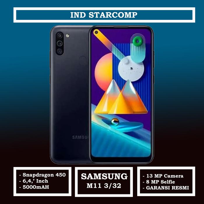 Jual Samsung M11 3/32 Garansi resmi Random Kota Yogyakarta - Main Image