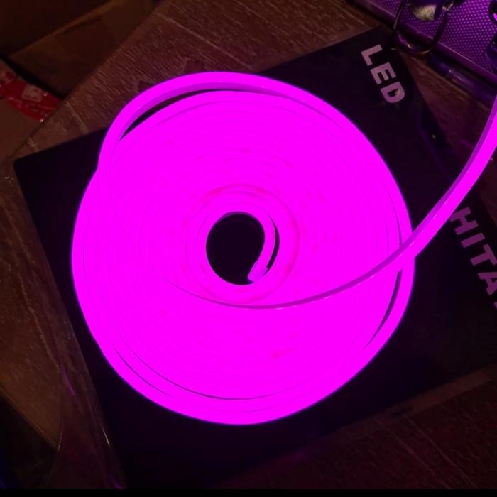 Gambar NEON FLEXIBLE 1 ROLL 50 METER 220V Lampu led neon Flex PANJANG 50 M - Ungu dari atmLED undefined Tokopedia