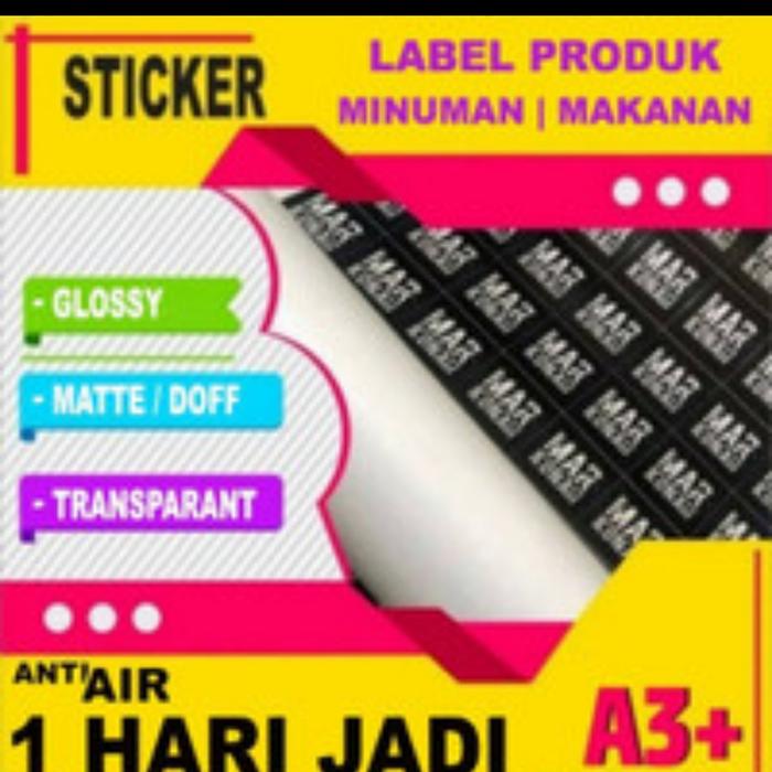 Gambar stiker kecil / mini custom - super mini dari Kirei Shops undefined Tokopedia