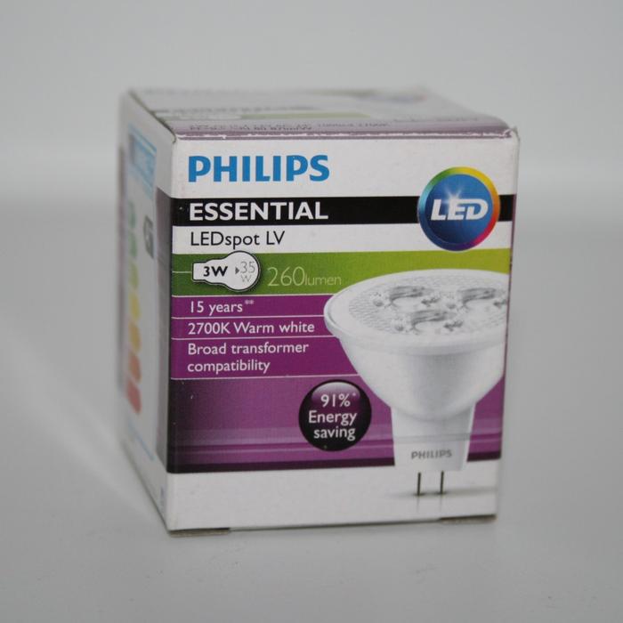 Gambar Philips Essential LED 3W 2700K/6500K MR16 24D 12V - Kuning dari Oscar Tunastama undefined Tokopedia