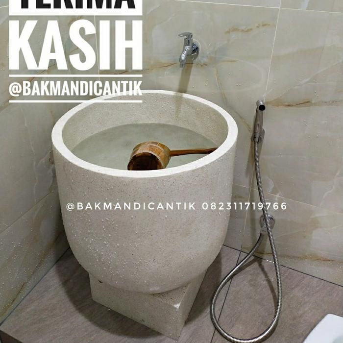 Gambar bak mandi teraso kapsul 50 size 1 dari inspirasirumahcantik undefined Tokopedia