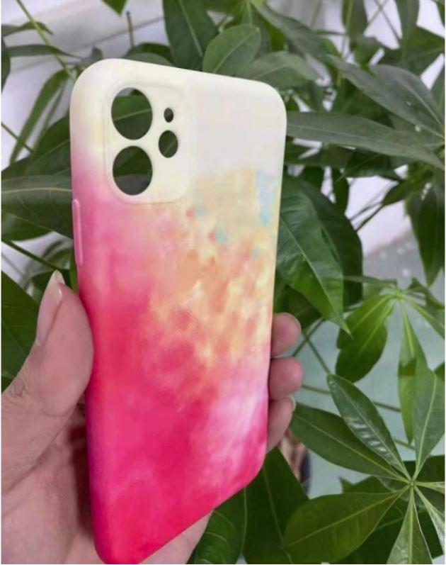 Gambar Case Oppo F7 F5 youth F1s A59 Reno 5 Watercolor Square Liquid Silicone - White Red, F5 youth dari My Case88 undefined Tokopedia